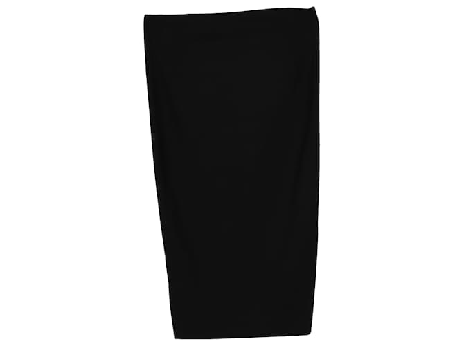 Sportmax Pencil Skirt in Black Wool  ref.477914