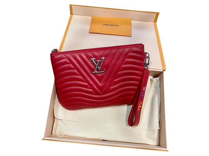 Louis Vuitton New Wave-Clutch Rot