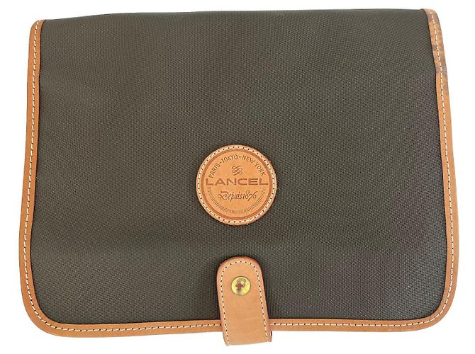 Lancel fold-out toiletry bag