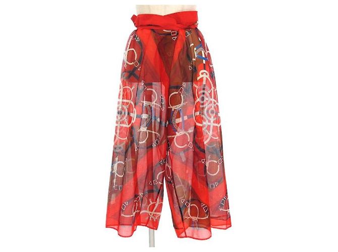 Hermès [Gebraucht] Hermes Hose Rot