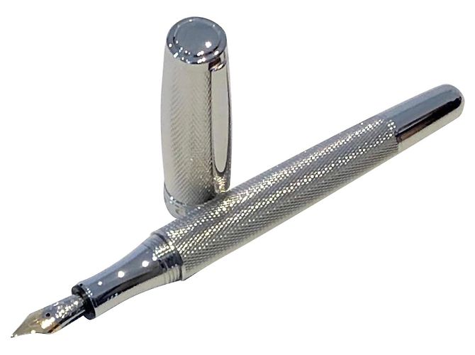 Chopard Decor Grain D'orge Palladium Füllfederhalter