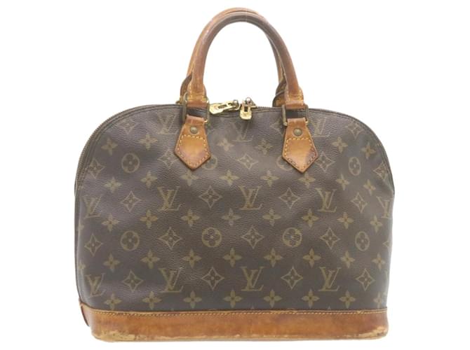 Auth LOUIS VUITTON Alma M51130 Monogram VI0986 Handbag Monogram