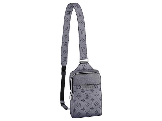 Louis Vuitton, Bags, Louis Vuitton Outdoor Messenger Monogram Taigarama  Blue