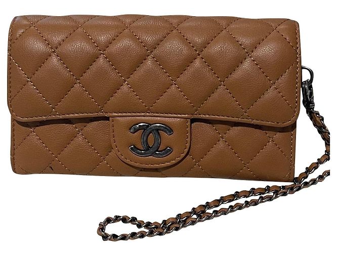 Chanel Wallets Caramel