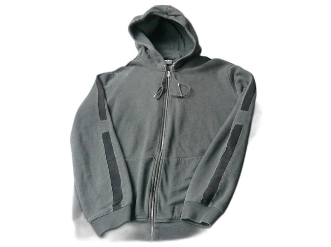 Hermès HERMES Jogging gray cotton mixed TXL Jacket and Bottom L / very good condition