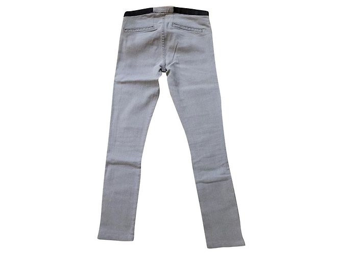 Leggings Helmut Lang grises de algodón