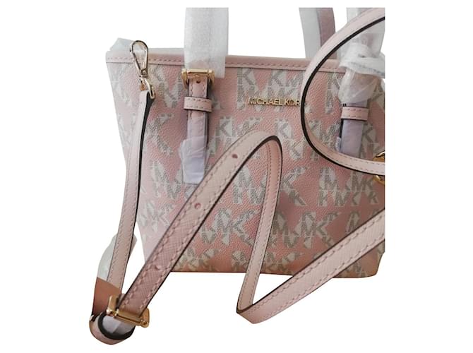 Michael Kors Handbags Pink Leather  ref.480659