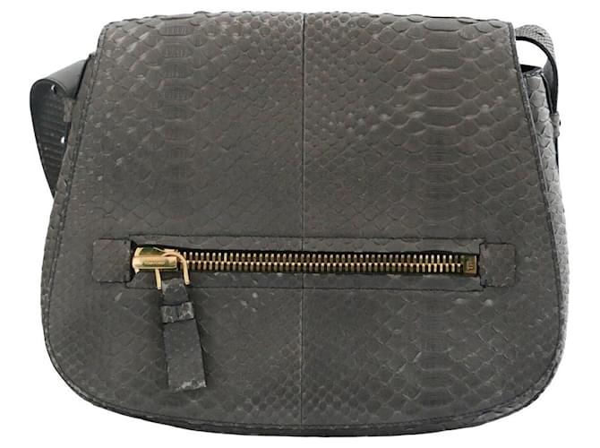 Tom Ford Handbags Grey Python  ref.481490