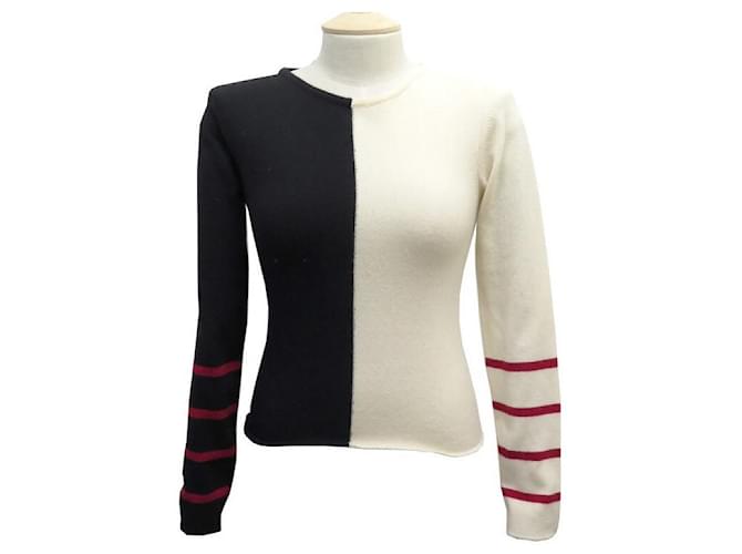 WHITE CASHMERE SWEATER 