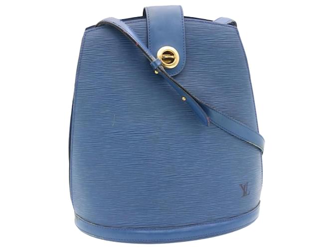 LOUIS VUITTON Epi Cluny Shoulder Bag Blue M52255 LV Auth hs529 Leather  ref.482454 - Joli Closet