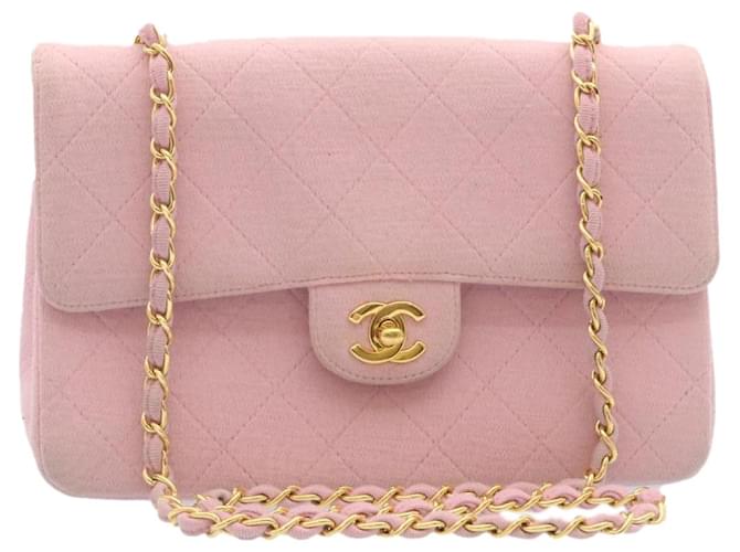 chanel shoulder bag pink