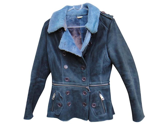 Jaqueta Burberry tamanho M Azul