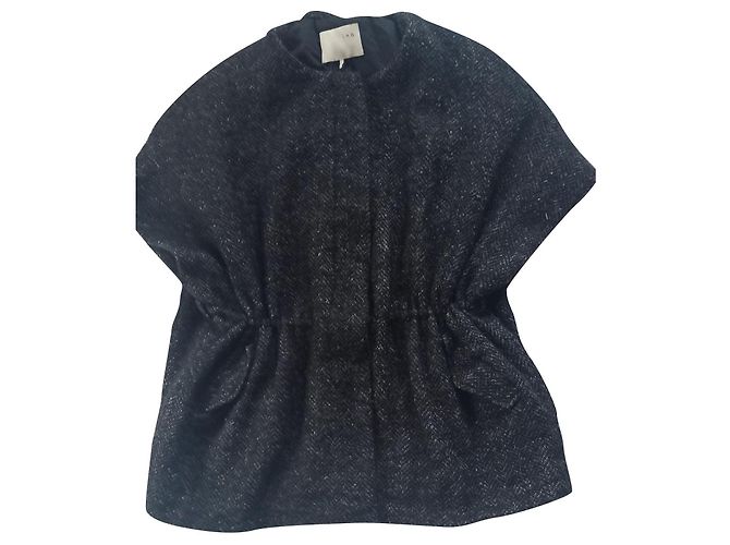 Iro Iron Jacket Anthrazit Wolle Anthrazitgrau