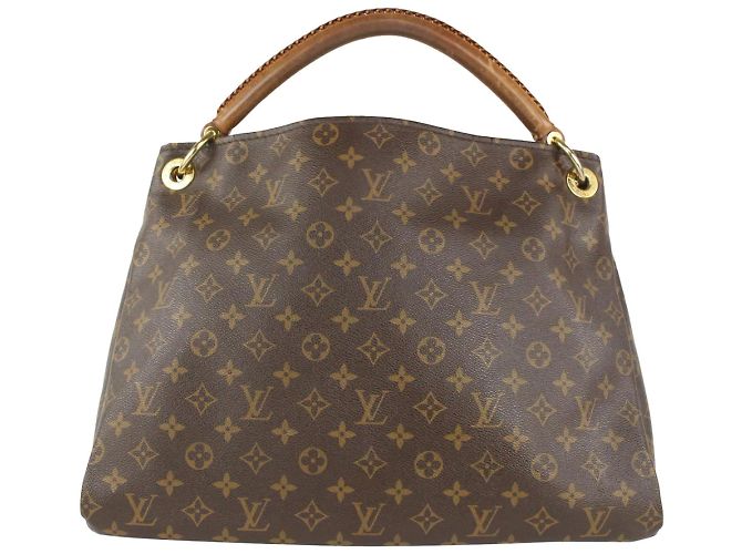 Louis Vuitton Alça trançada da bolsa Hobo MM Monogram Artsy 2eu14