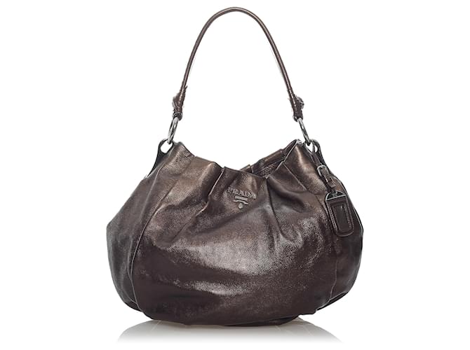 prada calfskin hobo bag