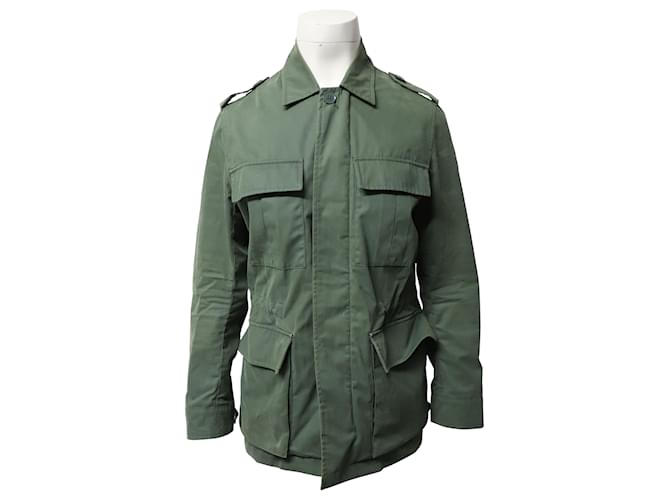Mackintosh Skite Field Jacket in Green Cotton  ref.484705