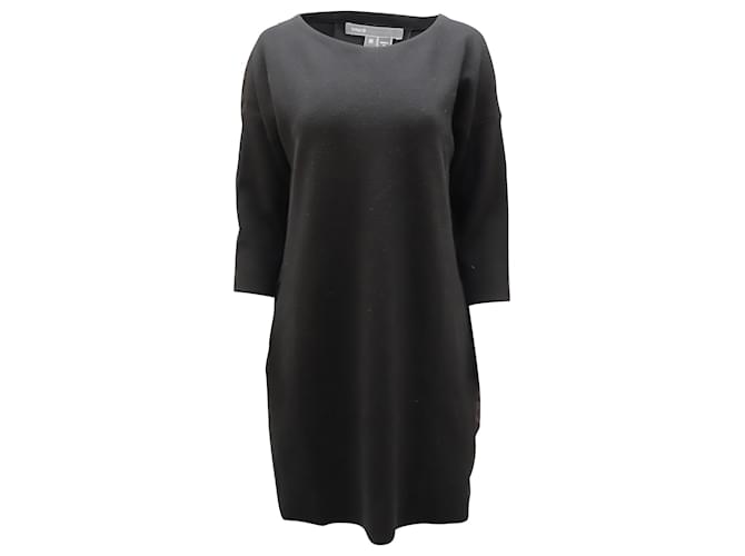 Vince Sweater Dress in Black Wool  ref.484817