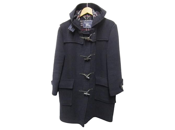 [Used] BURBERRYS Duffle coat Made in the UK Navy size10