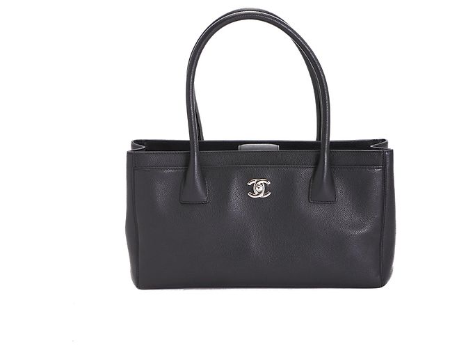Executive Chanel cabas Cerf exécutif Noir