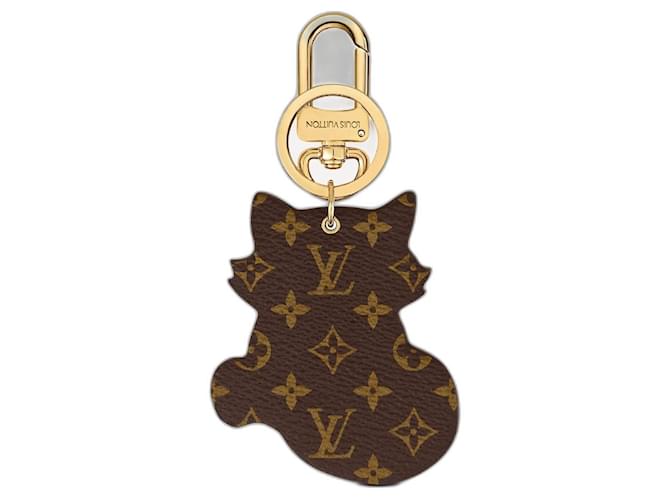 Louis Vuitton Charm de bolsa LV Foxy Vermelho  ref.485738