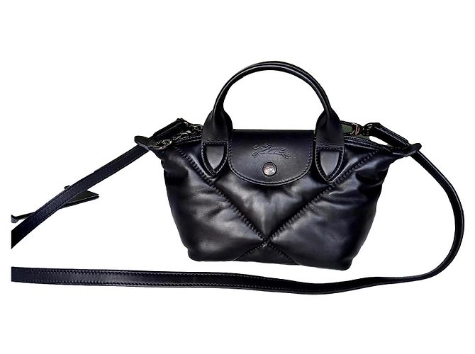 Longchamp Pliage cuir