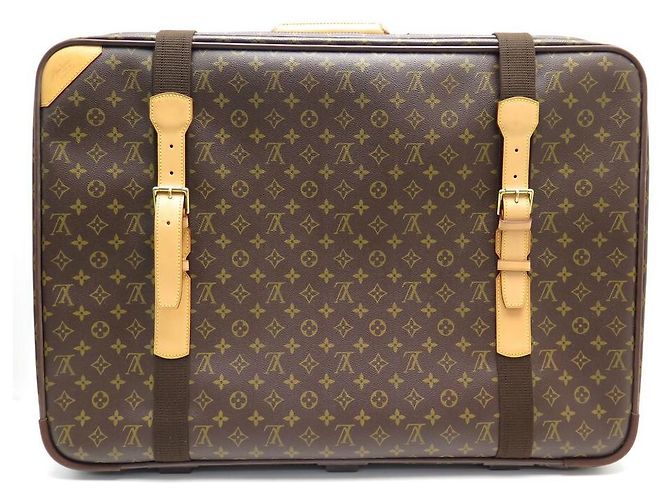 LOUIS VUITTON BORSA DA VIAGGIO VALIGIA SATELLITE 70 Monogram Canvas Suitcase Marrone