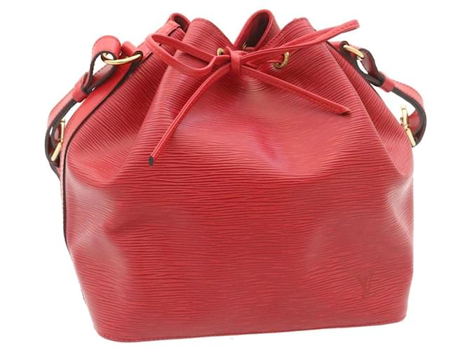 Louis Vuitton Noe Red Leather  ref.487121