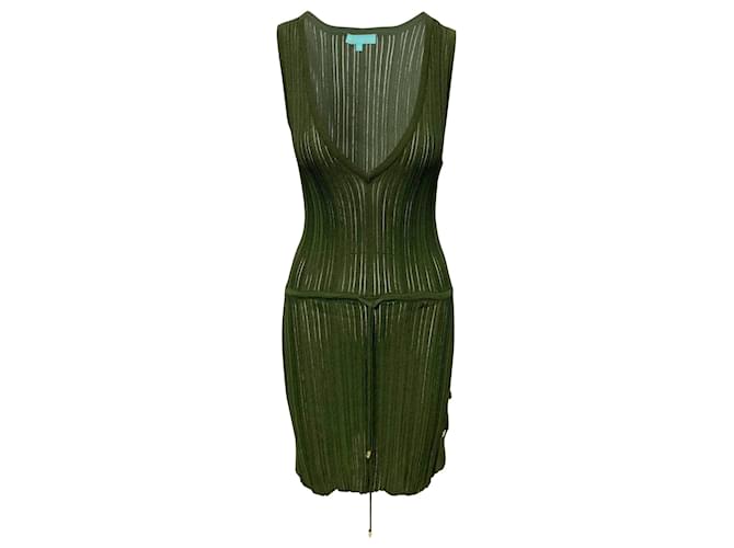 Melissa Odabash Ariana Mini Dress in Green Viscose Cellulose fibre  ref.487228