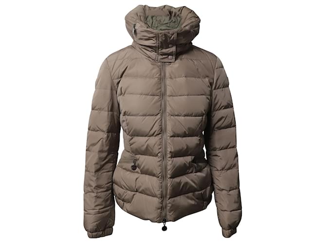 Moncler Artemis Puff Down Jacket in Grey Polyamide