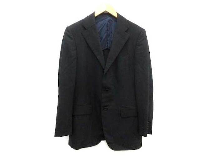 Loro Piana Men Coats Outerwear Black Wool  ref.487477