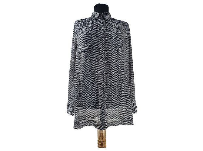 Dkny Top de Viscose Multicor