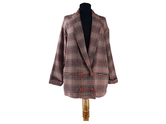 Sessun Blazer Checked Oversize Multiple colors