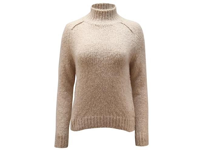 Suéter de cuello redondo Vince en lana beige  ref.488671