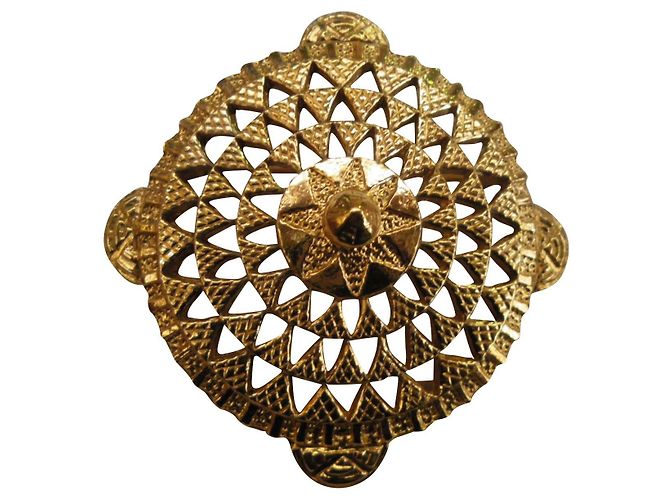 Broche Guy Laroche Dourado
