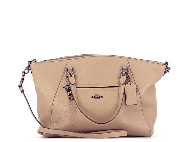 coach beige bags