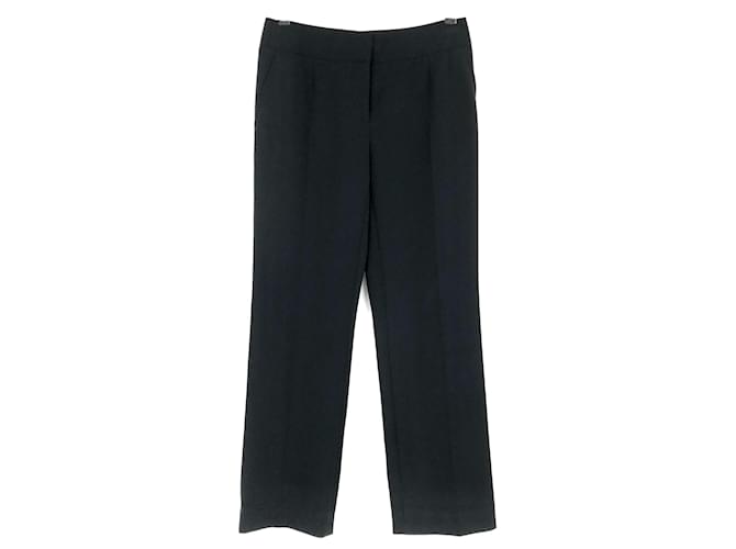 Pantaloni capri Céline in lana nera Nero  ref.489599