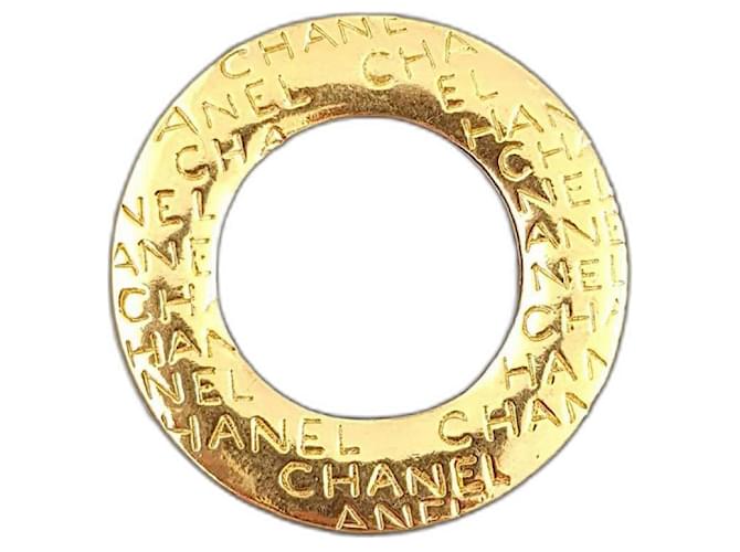 Chanel Lenços Dourado Metal  ref.489925