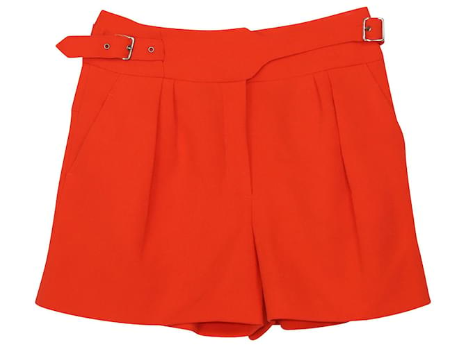 Pantaloncini Nina Ricci in Lana Arancio Arancione  ref.490051