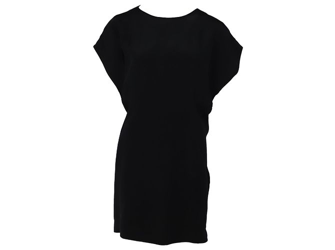 Day Balenciaga Tunikakleid aus schwarzer Seide