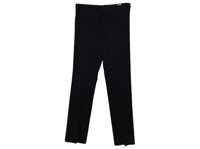 Pantalon habillé Joseph en rayonne noire Fibre de cellulose  ref.490289
