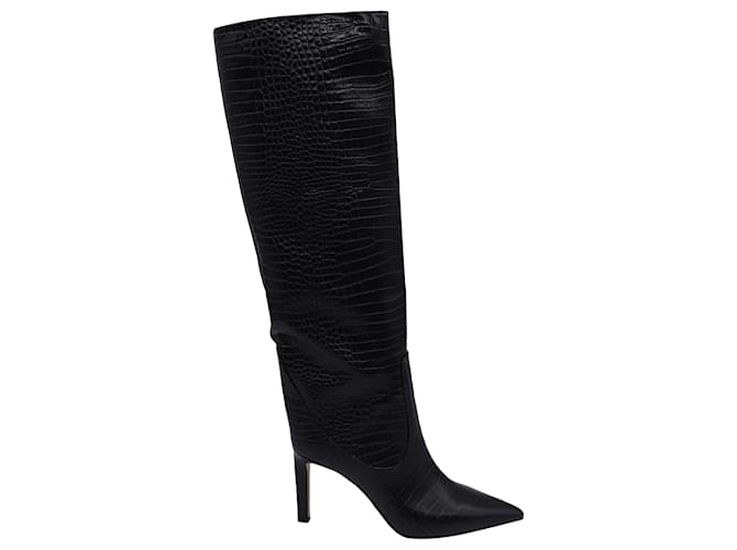 Jimmy choo croc boots best sale