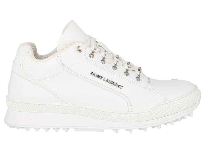 Saint Laurent Mens Jump Sneakers White ref.490366 - Joli Closet