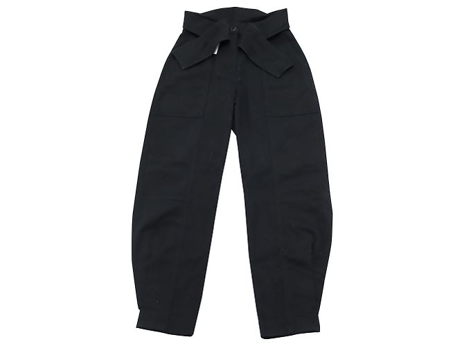 Jeans Ulla Johnson Storm in cotone nero