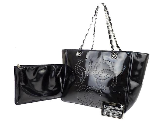 Chanel coco handle chain shoulder bag 23cm