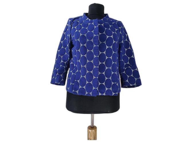 Marni For H&M Polka dot Blazer Blue