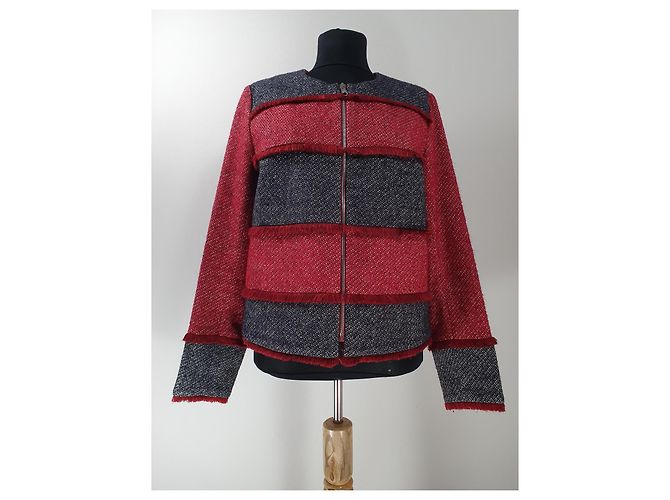 Giacca Sonia By Sonia Rykiel in cotone e lino multicolore