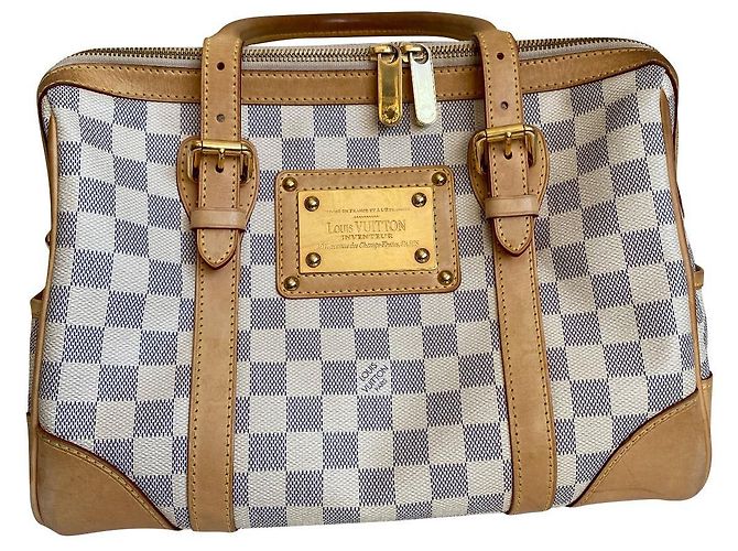 Louis Vuitton Berkeley Damier Canvas Handbag