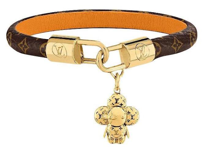 Louis Vuitton LV-Vivienne-Armband Braun  ref.491241