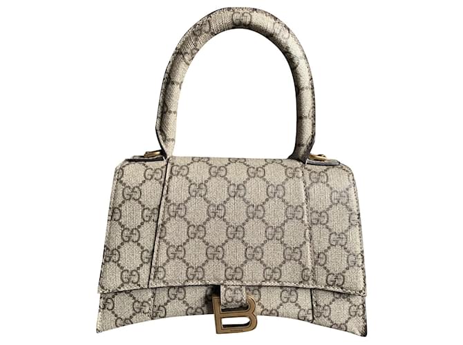Gucci x Balenciaga The Hacker Project Hourglass bag Cloth  ref.491463