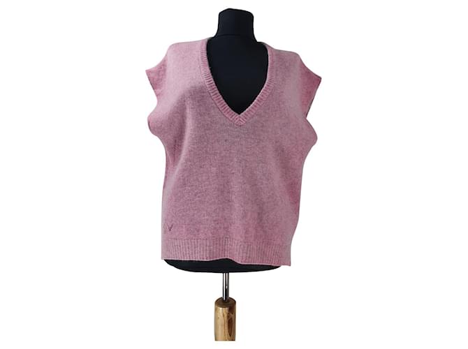 Zadig & Voltaire Knitwear Pink Cashmere  ref.491467